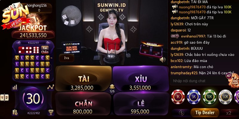 Tài xỉu livestream Sunwin là tâm điểm chú ý của cộng đồng cược thủ