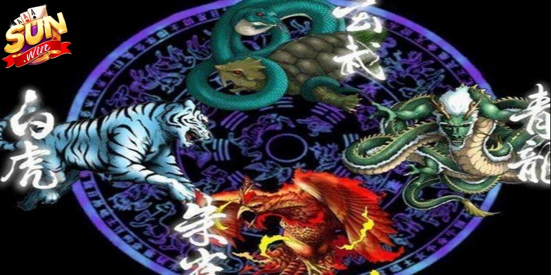 Nổ hũ Tứ Thần Thú Sunwin được thiết kế dựa truyền thuyết có thật 